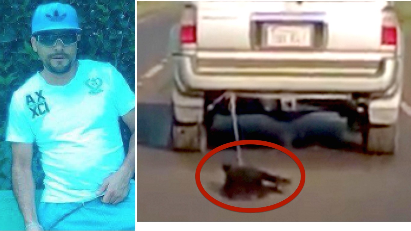 Punish owner that dragged dog behind vehicle for miles!