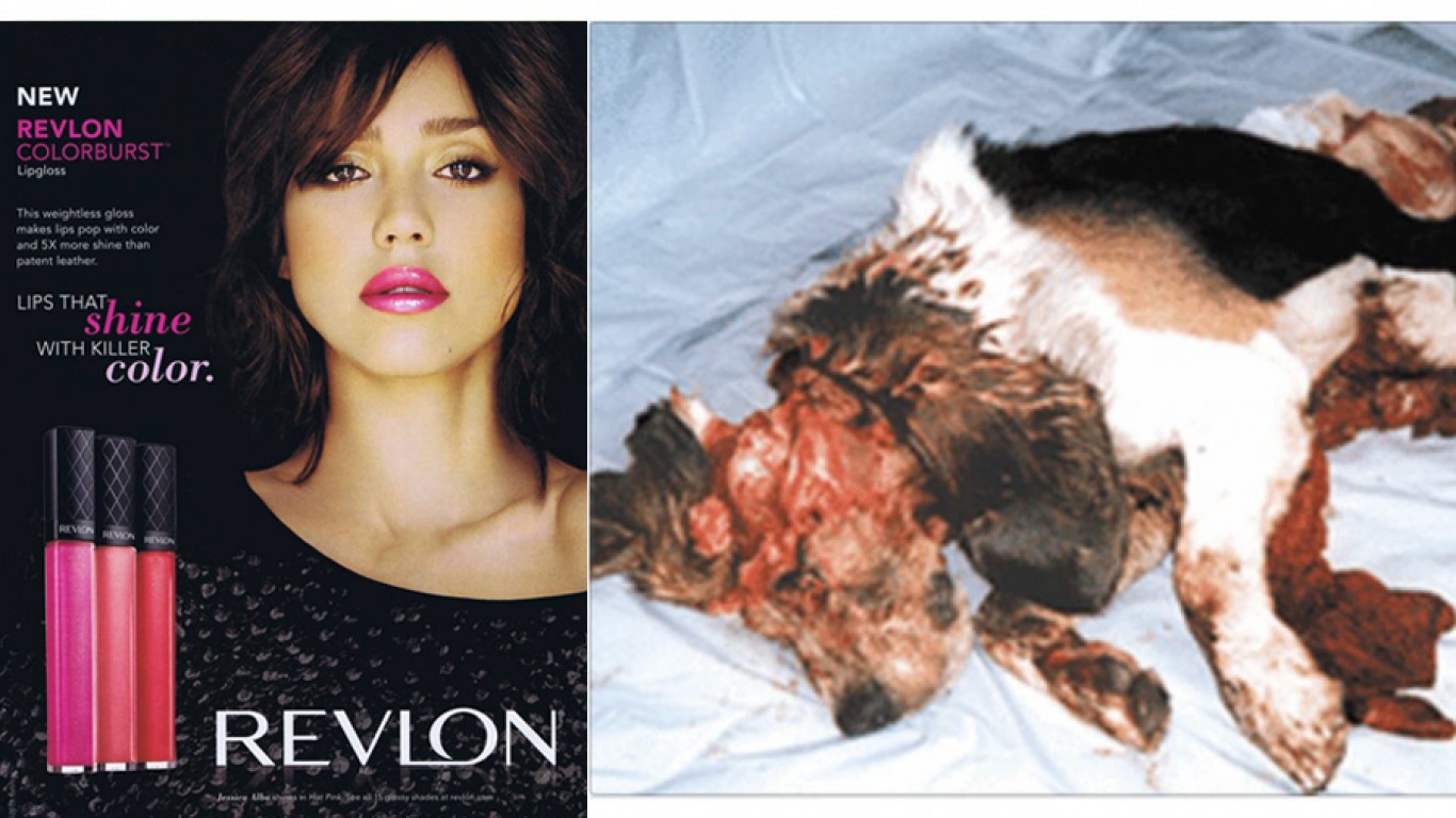 Condemn Revlon for conducting barbaric animal tests and lying to customers!