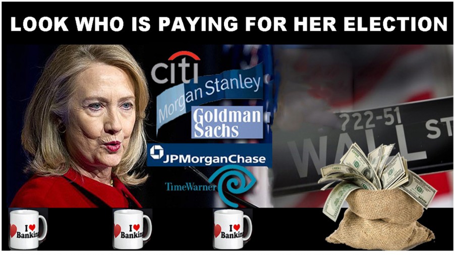 Ask Hillary Clinton release her speech transcript with greedy Wall Street investment banks!